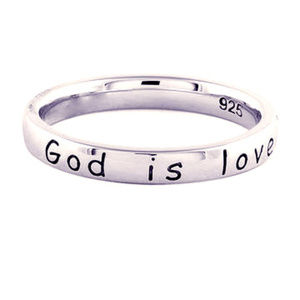 God Is Love Ring
